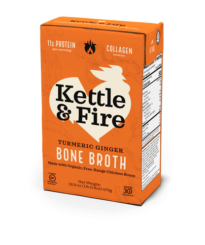 Kettle & Fire - Turmeric Ginger Bone Broth (16.9 oz)