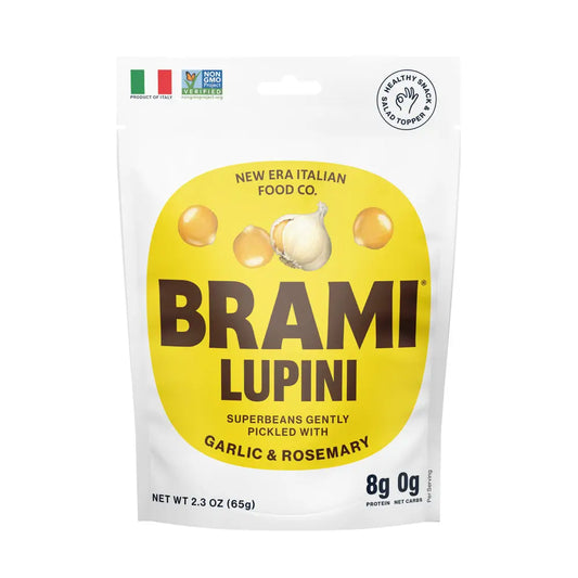 Brami - Garlic & Rosemary Italian Snacking Lupini Beans (2.3 oz)