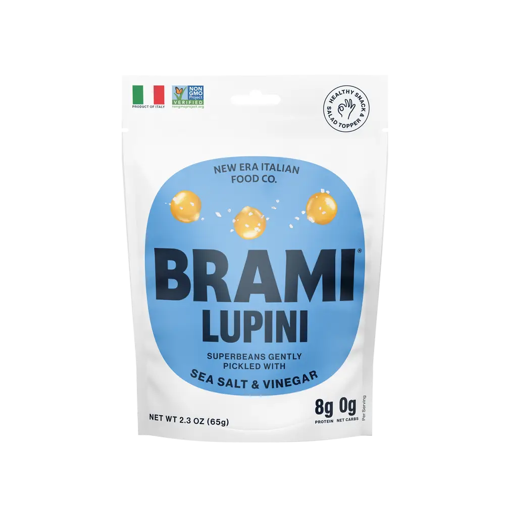 Brami - Sea Salt Vinegar Italian Snacking Lupini Beans (2.3 oz)