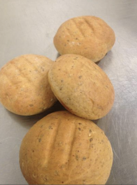 Daily Bread Bakery - Flax Meal Hamburger Buns (8/pack)