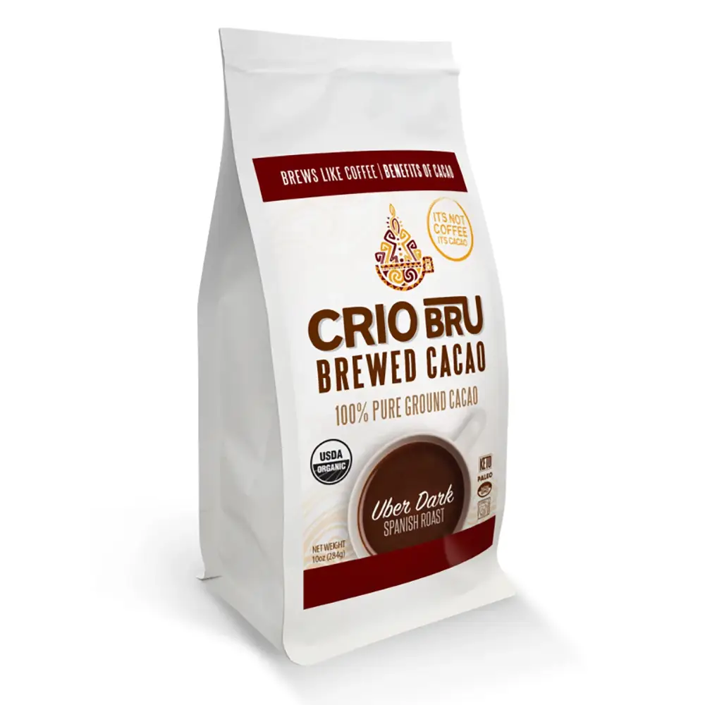 Crio Bru - Uber Dark Spanish Roast 100% Pure Ground Cacao (10 oz)