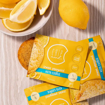 Chipmonk Baking - Lemon Poppy Seed Keto Cookie (1.7 oz)