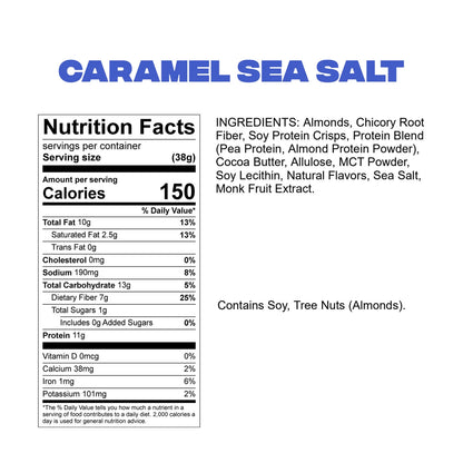 NuSkool Snacks - Caramel Sea Salt Krunch Bar (1.34 oz)