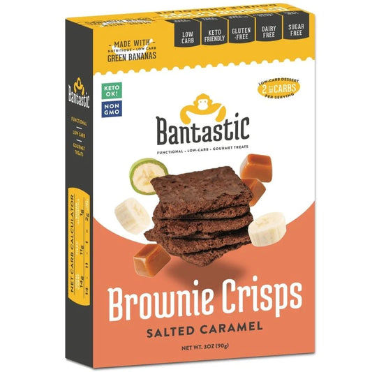 Natural Heaven - Salted Caramel Brownie Thin Crisps (3 oz)