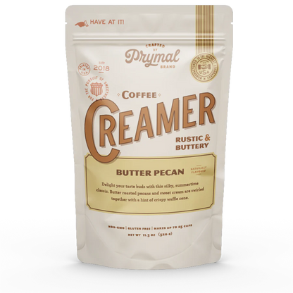 Prymal Coffee Creamer - Butter Pecan Coffee Creamer (11.3 oz)