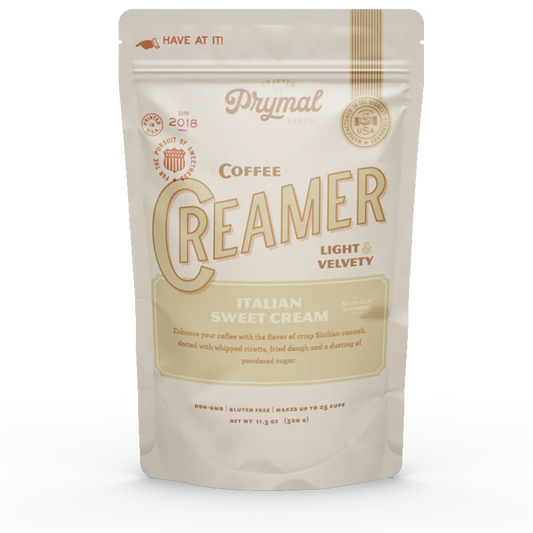 Prymal Coffee Creamer - Italian Sweet Cream Coffee Creamer (11.3 oz)
