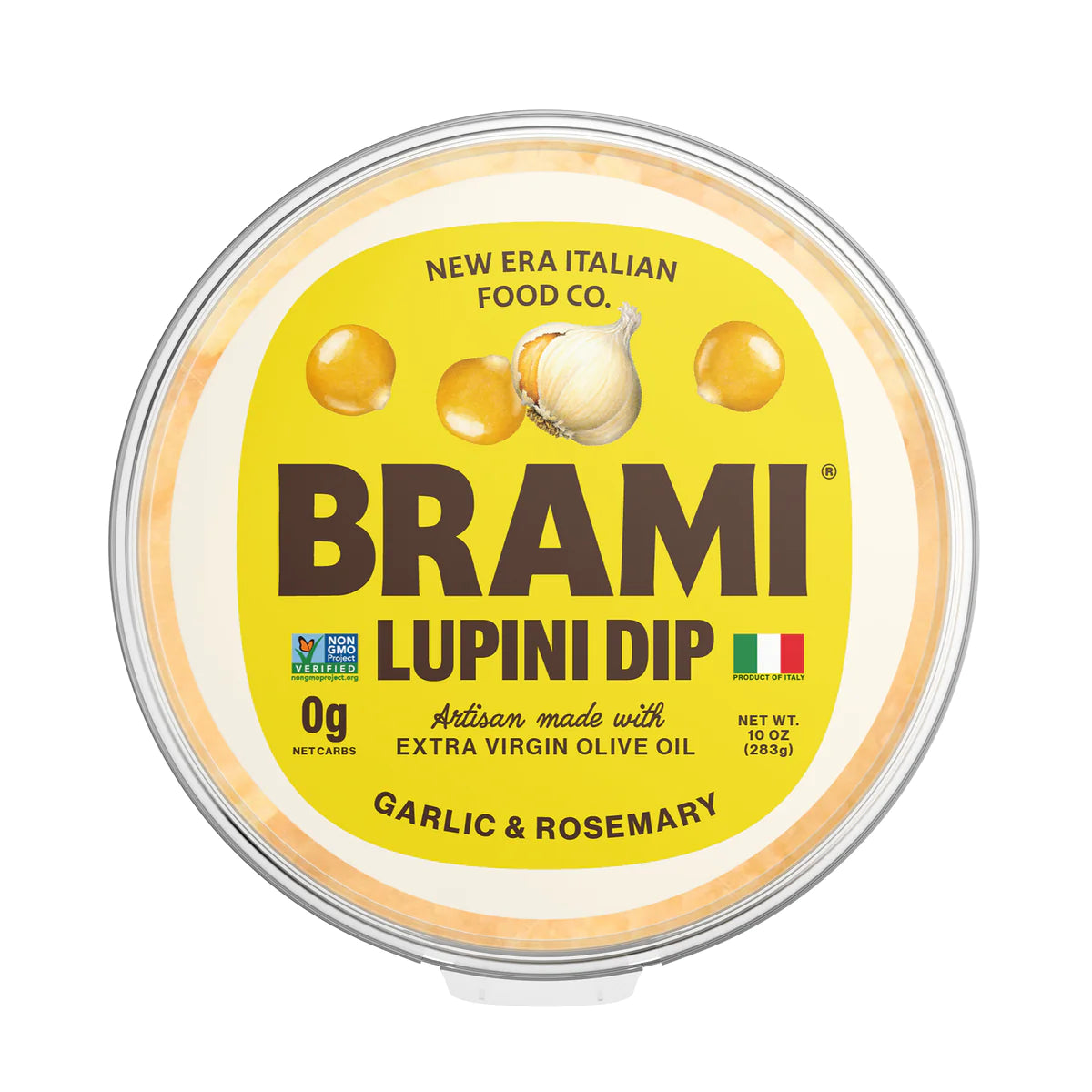 Brami - Garlic & Rosemary Lupini Bean Hummus (10 oz)