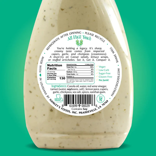 Hanley's - Caesar Dressing (12 fl oz)