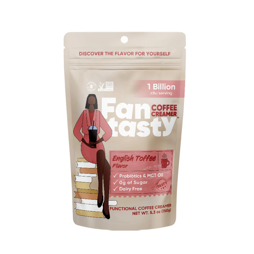Fantasty Foods - English Toffee Probiotic Creamer (9.5 oz)