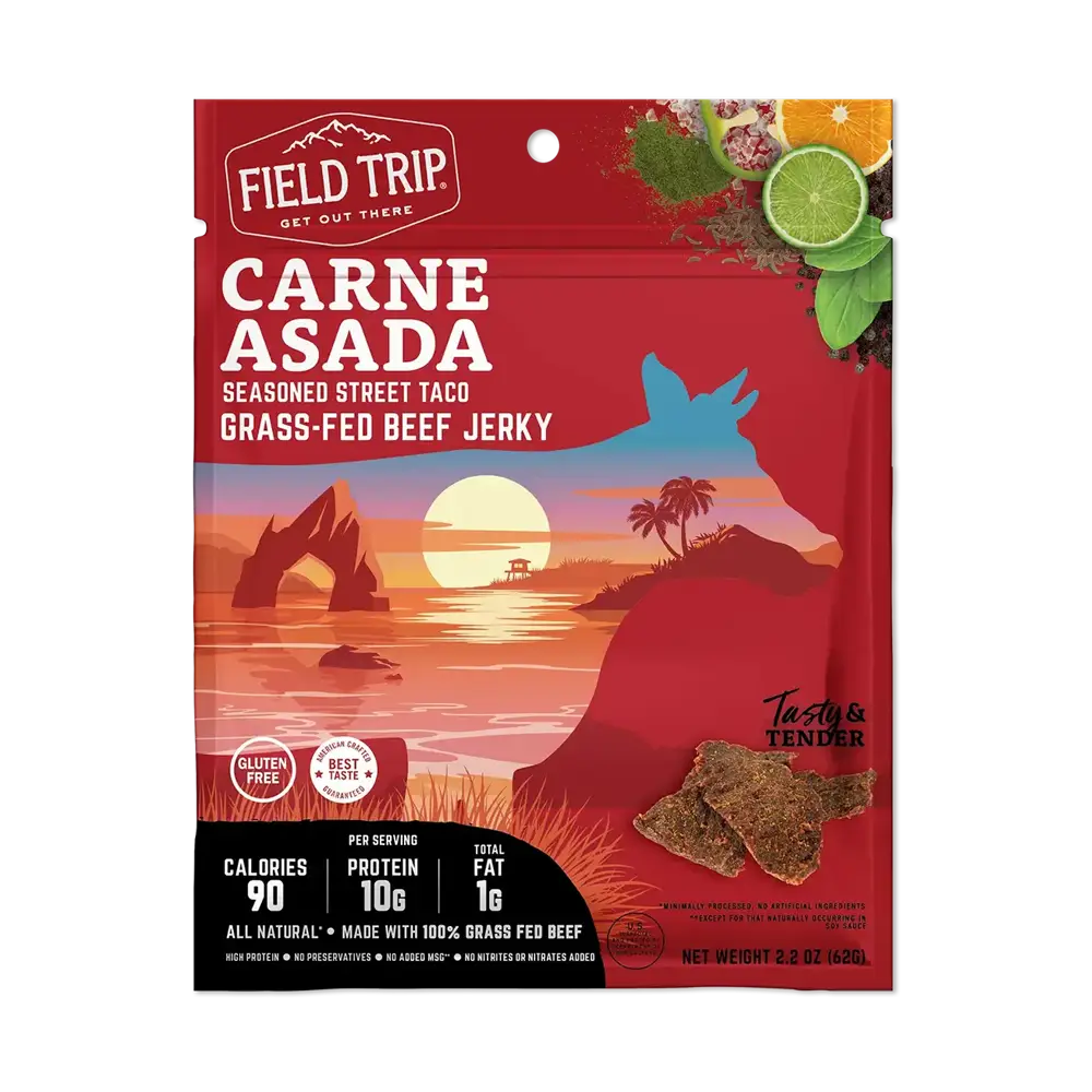 Field Trip Snacks - Carne Asada Beef Jerky (2.2 oz)
