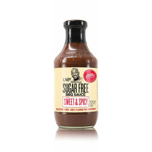 G Hughes - Sweet & Spicy BBQ Sauce (18 oz)