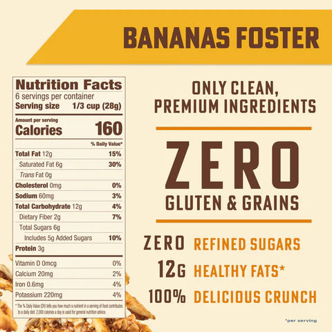 B. Fine Foods - Bananas Foster Grain Free Ungranola (6 oz)