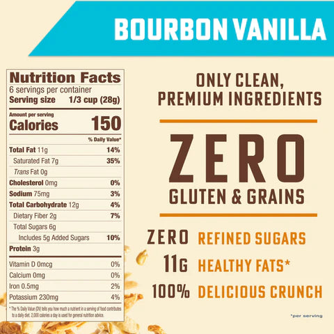 B. Fine Foods - Bourbon Vanilla Grain Free Ungranola (6 oz)