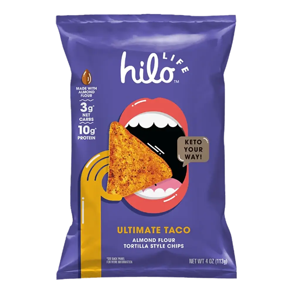 Hilo Life Snacks - Ultimate Taco Tortilla Chips (4 oz)
