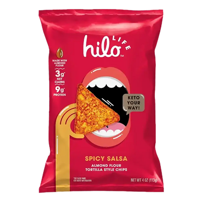 Hilo Life Snacks - Spicy Salsa Tortilla Chips (4 oz)