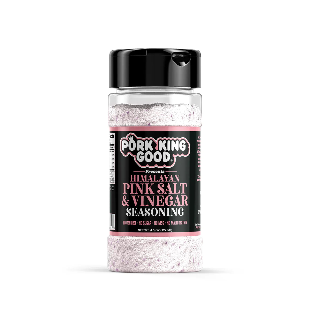 Himalayan Pink Salt & Vinegar Seasoning Shaker (4.5 oz)