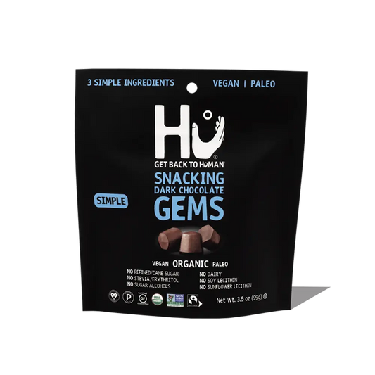 Hu - Dark Chocolate Simple Snacking Gems (3.5 oz)