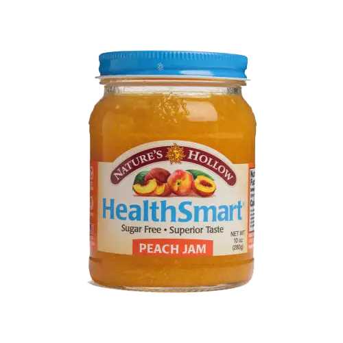 Nature's Hollow - HealthSmart Peach Jam (10 oz)
