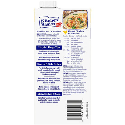 Kitchen Basics - Unsalted Chicken Stock (32 oz)