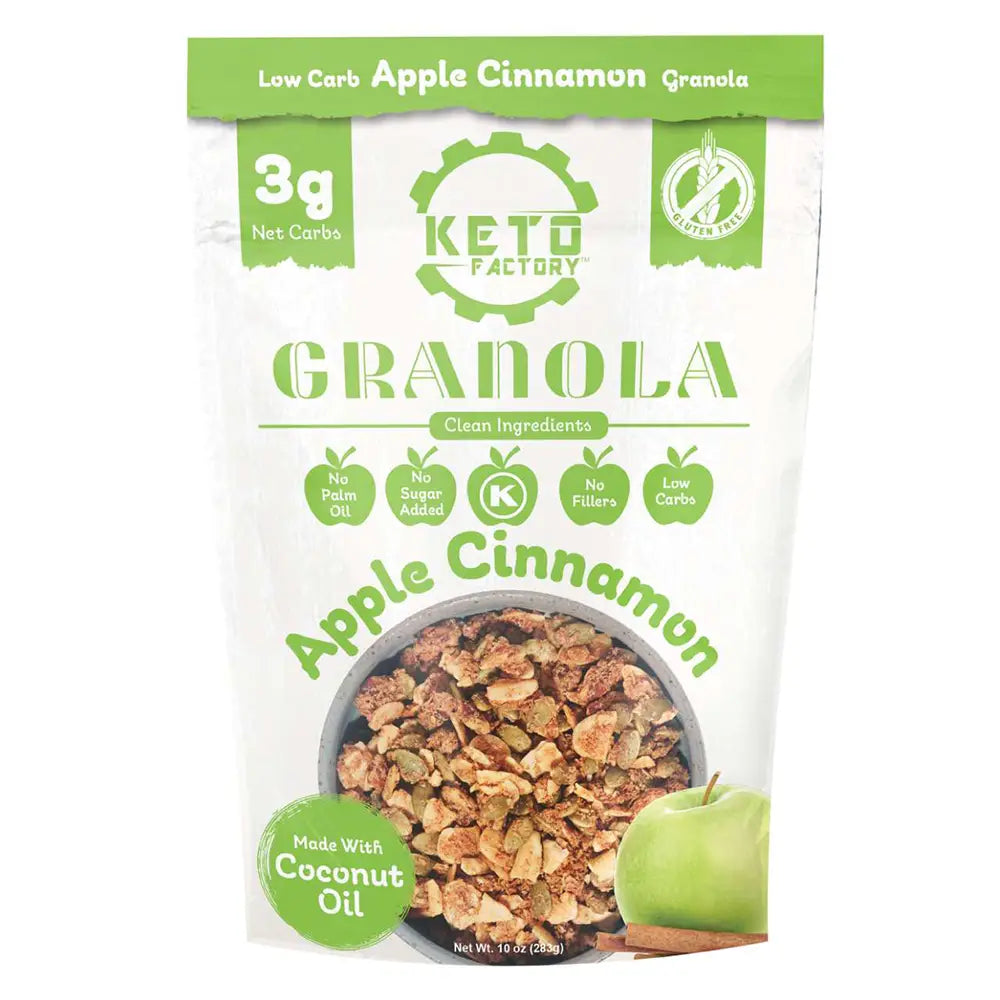 Keto Factory - Apple Cinnamon Granola (10 oz)