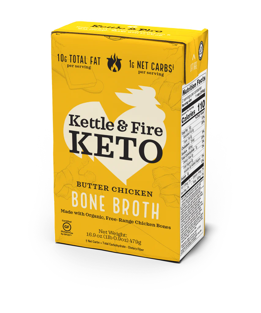Kettle & Fire - Butter Chicken Keto Bone Broth (16.9 oz)