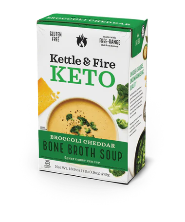 Kettle & Fire - Broccoli Cheddar Keto Soup (16.9 oz)