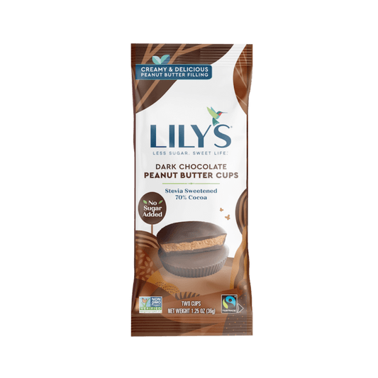Lily's Sweets - Dark Chocolate Peanut Butter Cups (2/pack) (1.25 oz)