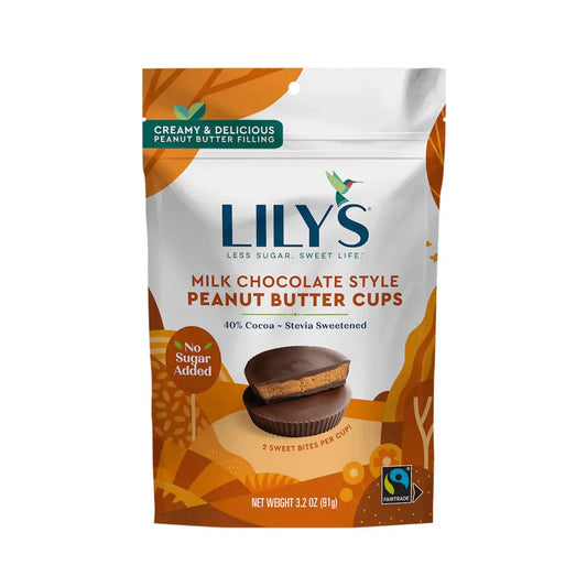 Lily's Sweets - Milk Chocolate PB Cups (3.2 oz)