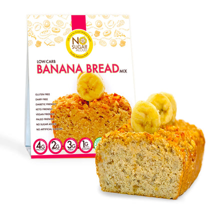 No Sugar Aloud LLC - Low Carb Banana Bread Mix (11.6 oz)
