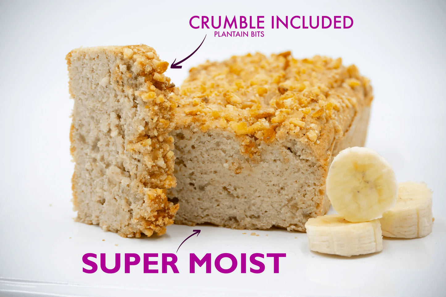 No Sugar Aloud LLC - Low Carb Banana Bread Mix (11.6 oz)