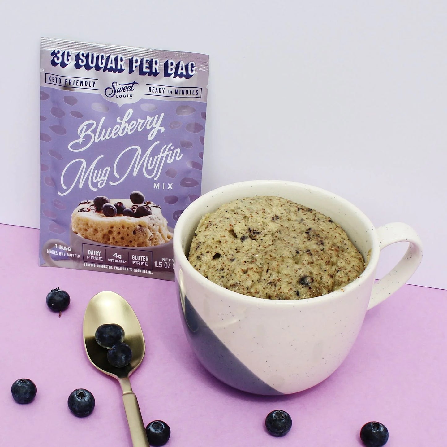 Sweet Logic - Blueberry Mug Muffin Mix (1.5 oz)