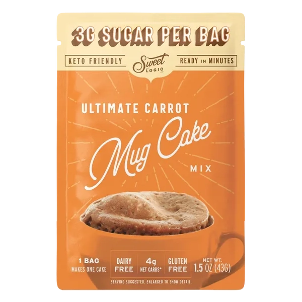 Sweet Logic - Carrot Cake Mug Cake Mix (1.5 oz)