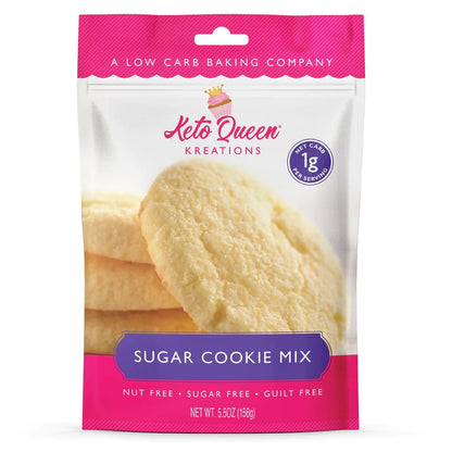 Keto Queen Kreations - Sugar Cookie Mix (5.5 oz)
