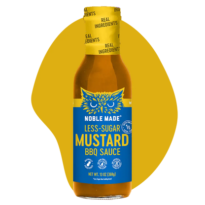 Noble Made - Less-Sugar Mustard BBQ Sauce (13 oz)