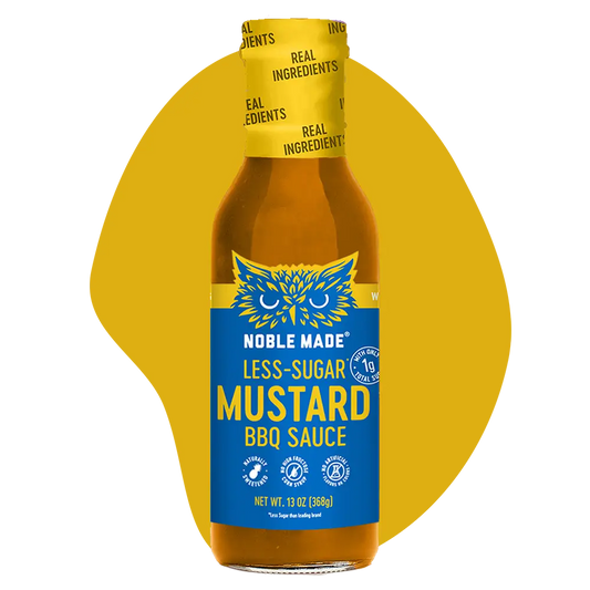 Noble Made - Less-Sugar Mustard BBQ Sauce (13 oz)
