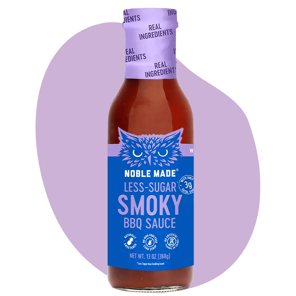 Noble Made - Less-Sugar Smoky BBQ Sauce (13 oz)