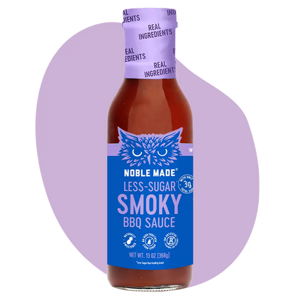 Noble Made - Less-Sugar Smoky BBQ Sauce (13 oz)
