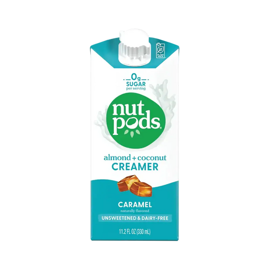 Nutpods - Caramel Unsweetened, Dairy Free Creamer (11.2 fl oz)