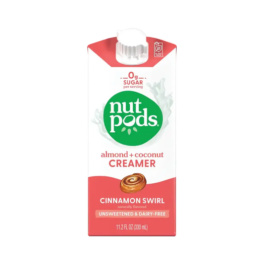 Nutpods - Cinnamon Swirl Unsweetened, Dairy Free Creamer (11.2 fl oz)