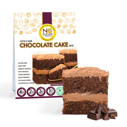 No Sugar Aloud LLC - Chocolate Cake Mix (13.1 oz)