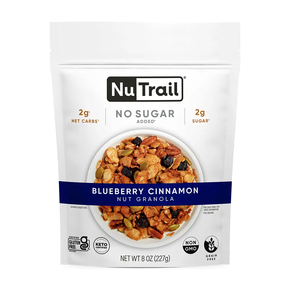 NuTrail - Blueberry Cinnamon Keto Granola (8 oz)