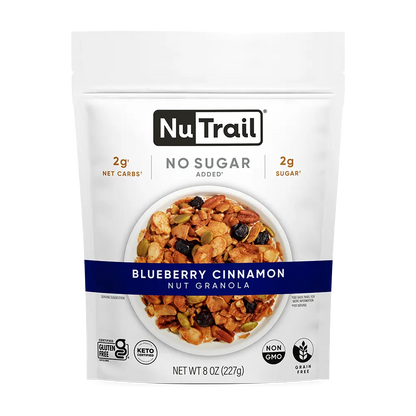 NuTrail - Blueberry Cinnamon Keto Granola (8 oz)