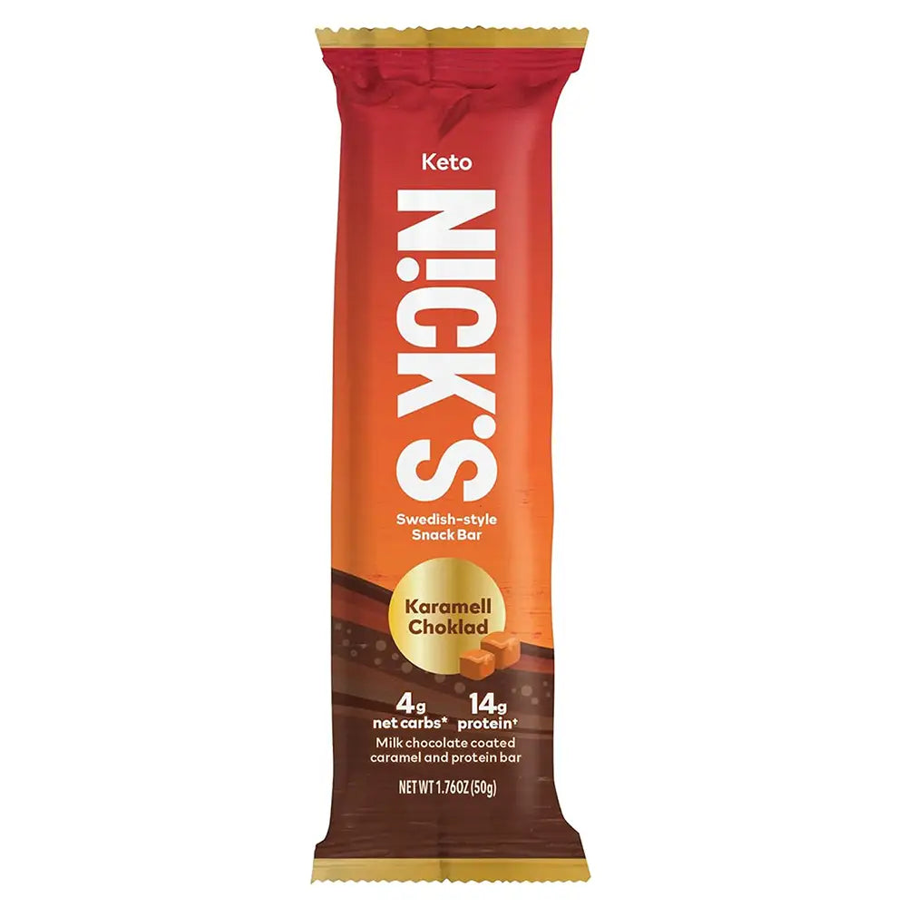 Nick's - Karamell Choklad (Caramel Chocolate) Protein Bar (1.76 oz)