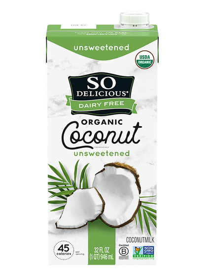 So Delicious - Organic Unsweetened Coconutmilk (32 fl oz)