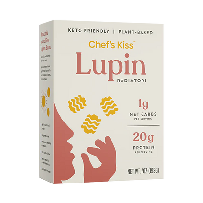 Chef's Kiss - Lupin Radiatori Pasta (7 oz)