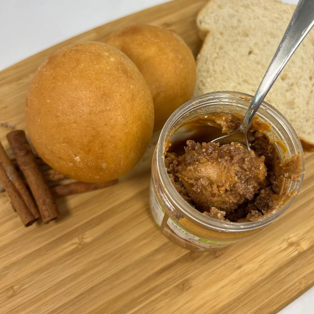 Wio Smart Foods - Healthy Nut Cinnamon Crumble Peanut Butter (12 oz)