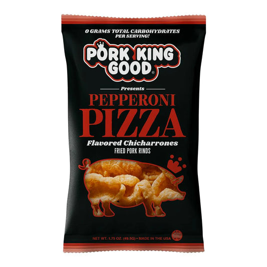 Pork King Good - Pepperoni Pizza Pork Rinds (1.75 oz)