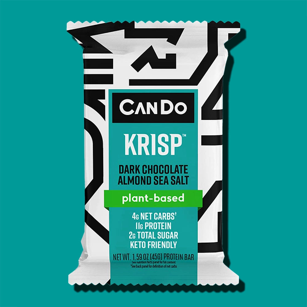 CanDo - Dark Chocolate Almond Sea Salt Protein Bar (1.8 oz)