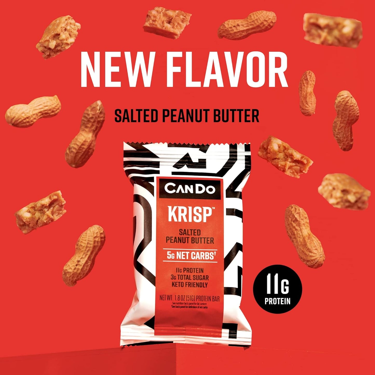 CanDo - Salted Peanut Butter Protein Bar (1.8 oz)
