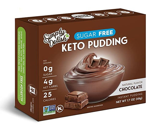 Plant Based Instant Chocolate Pudding Mix (1.7 oz)